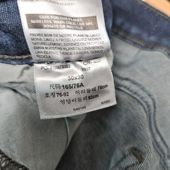 Levis Signature Gold Slim Fit Stretch Mens Jeans 30x30 2020 - Picture 11 of 11